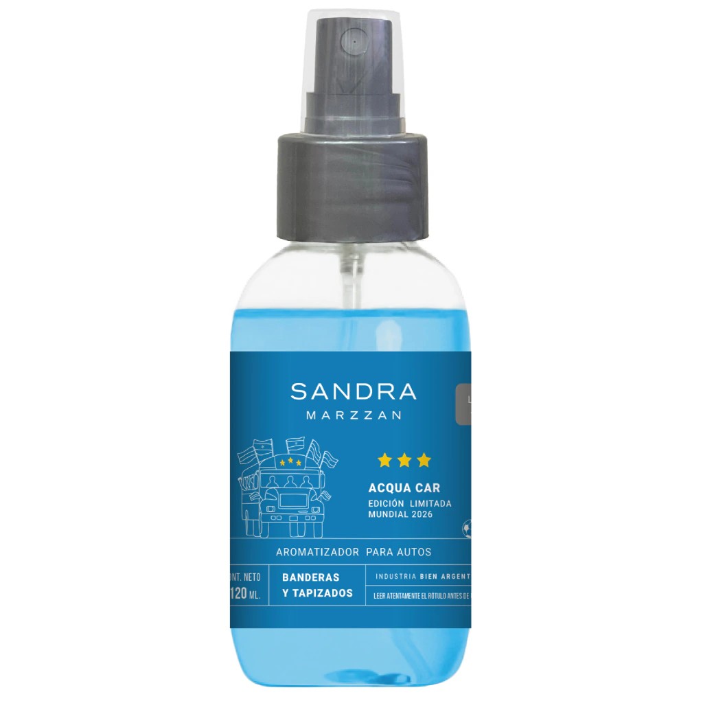 Sandra Marzzan - Aromatizador de vehiculos Acqua car