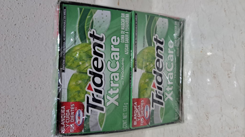 Tridents extra care yerbabuena c/12pza