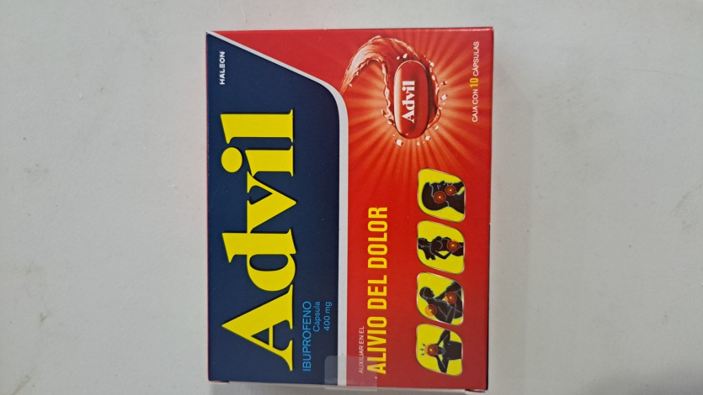 Advil max 400mgc/10caps