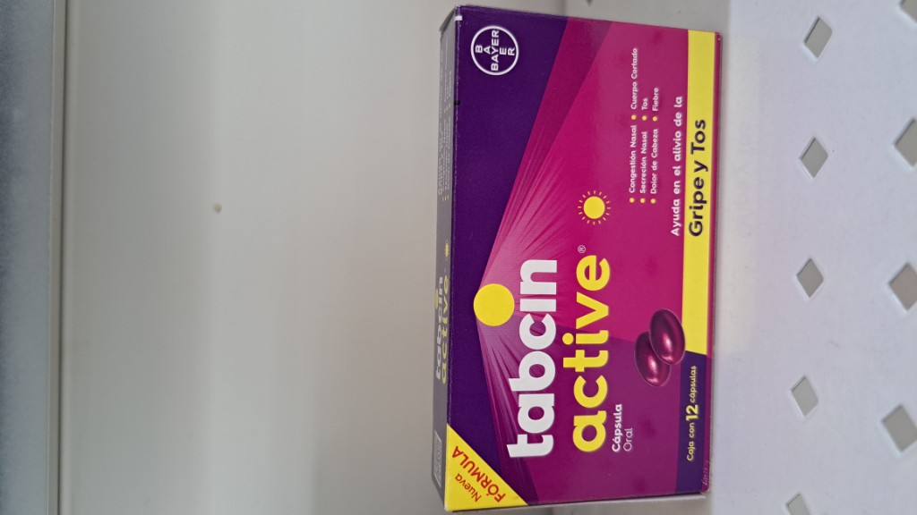 Tabcin active c12caps