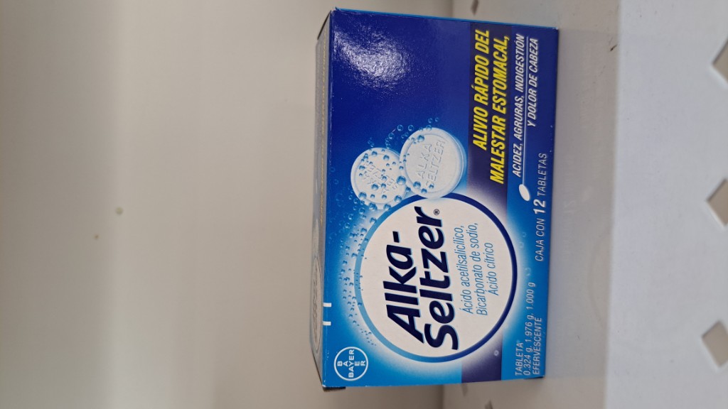 Alka seltzer c/12 tabs