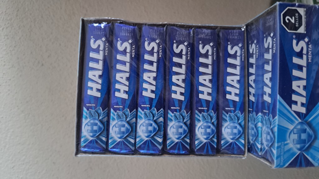 Pastillas halls menta c/12