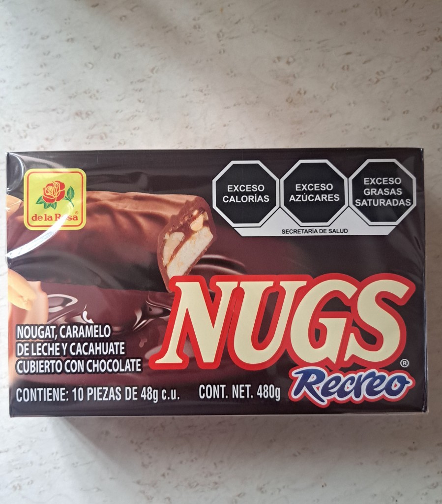 Chocolate nugs recreo c/10pza