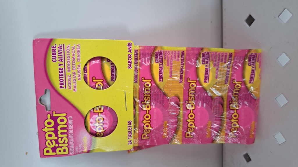 Pepto bismol c/24 past