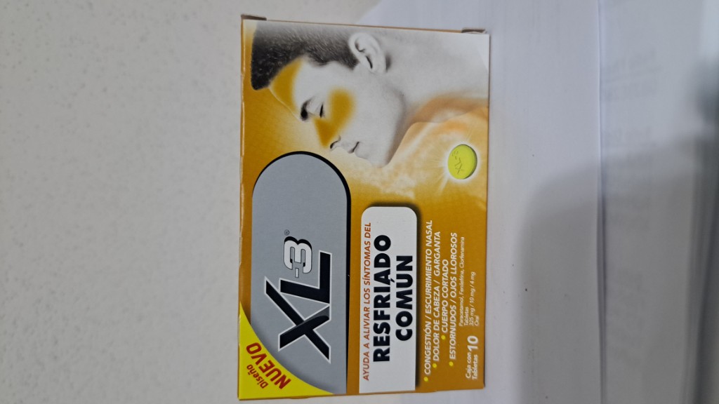 Xl-3 resfriado común c/10tabs
