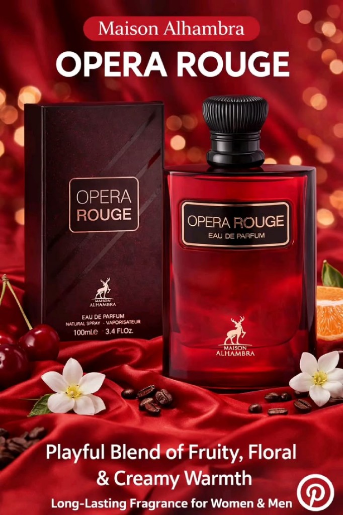 Maison Alhambra Opera Rouge