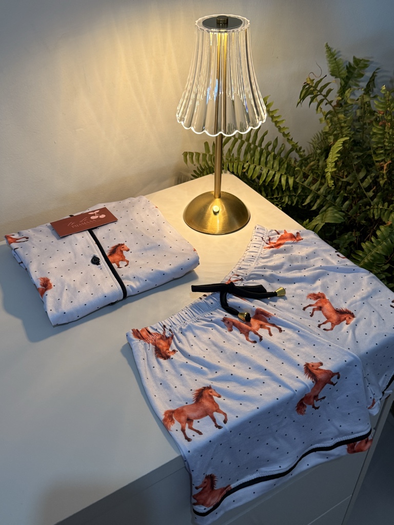 Pijama americano cavalo