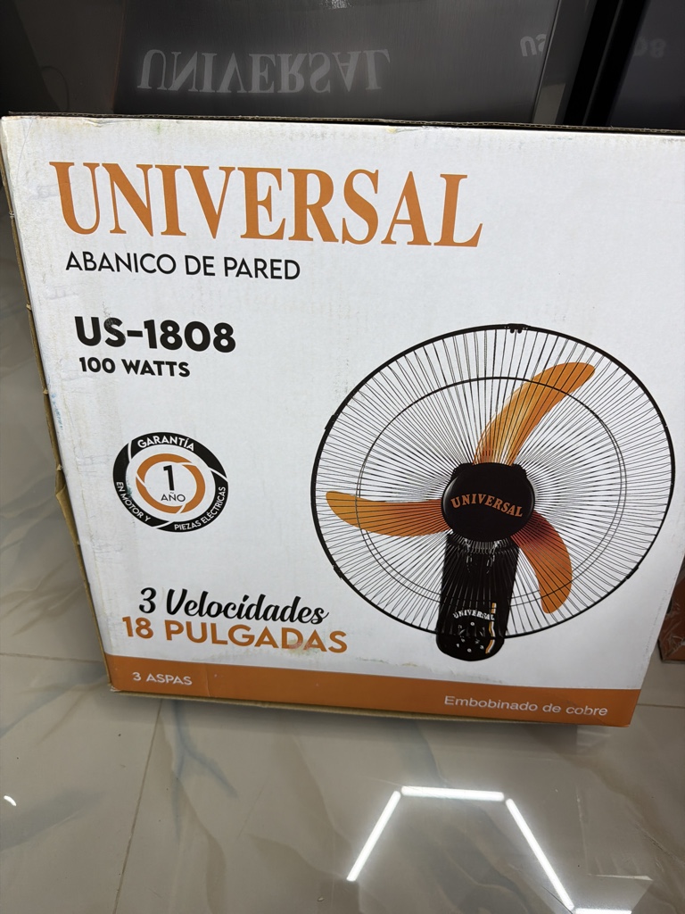 Abanico Universal mamey pared