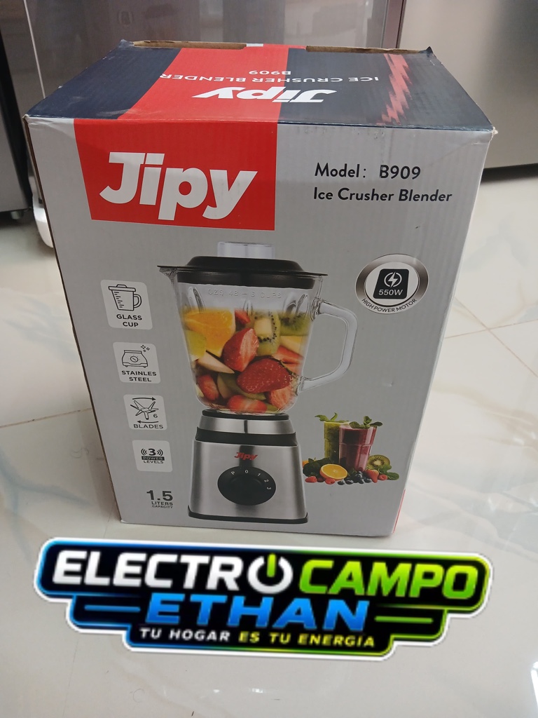 Licuadora Jipy stainles steel mod:B909