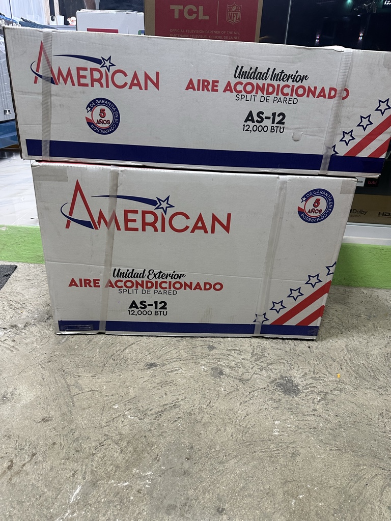 aire acondicionado american 12 btu convencional