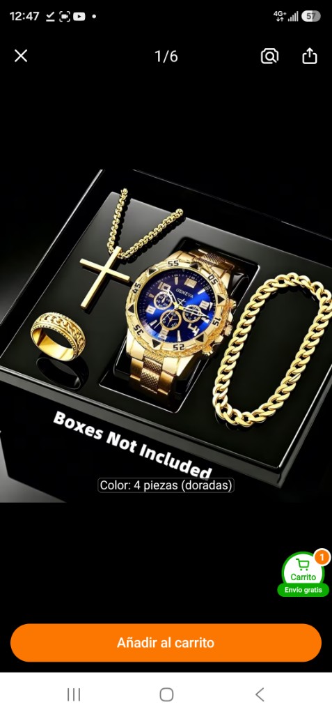Conjunto De Reloj De Cuarzo De Negocios