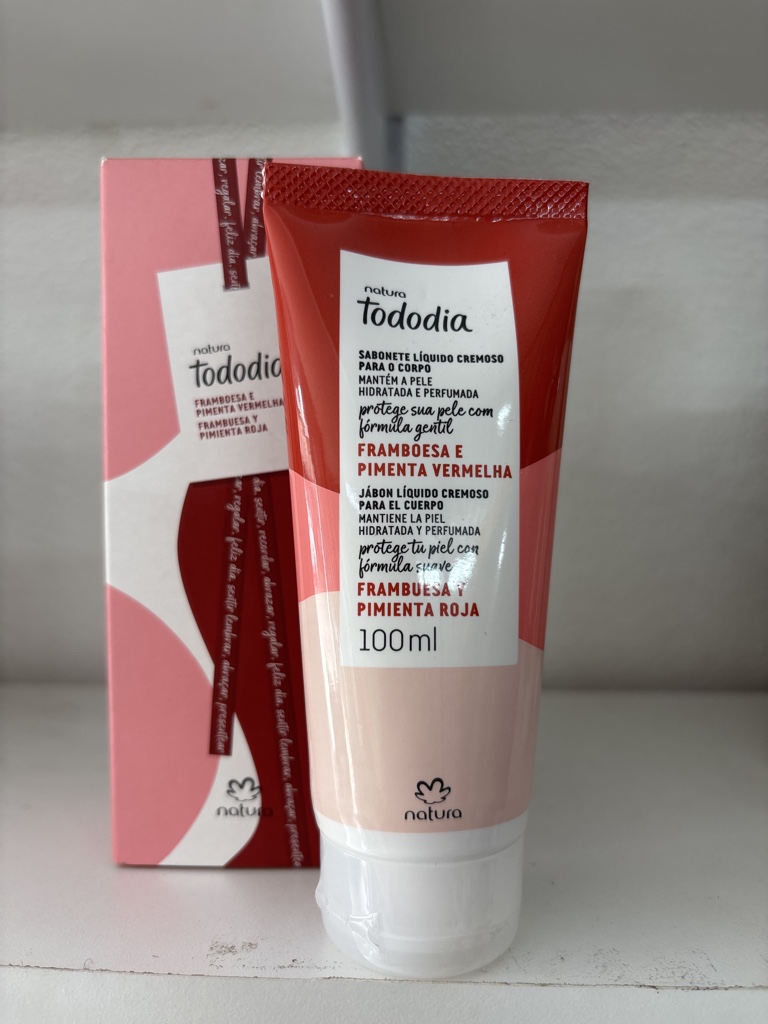 JABON LIQUIDO TODODIA FRAMB Y PIM ROJA 100ML