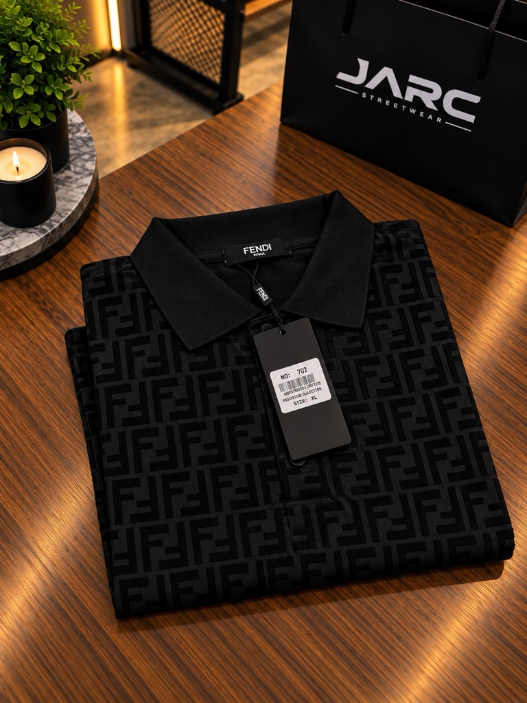 Fendi Gamuza negra