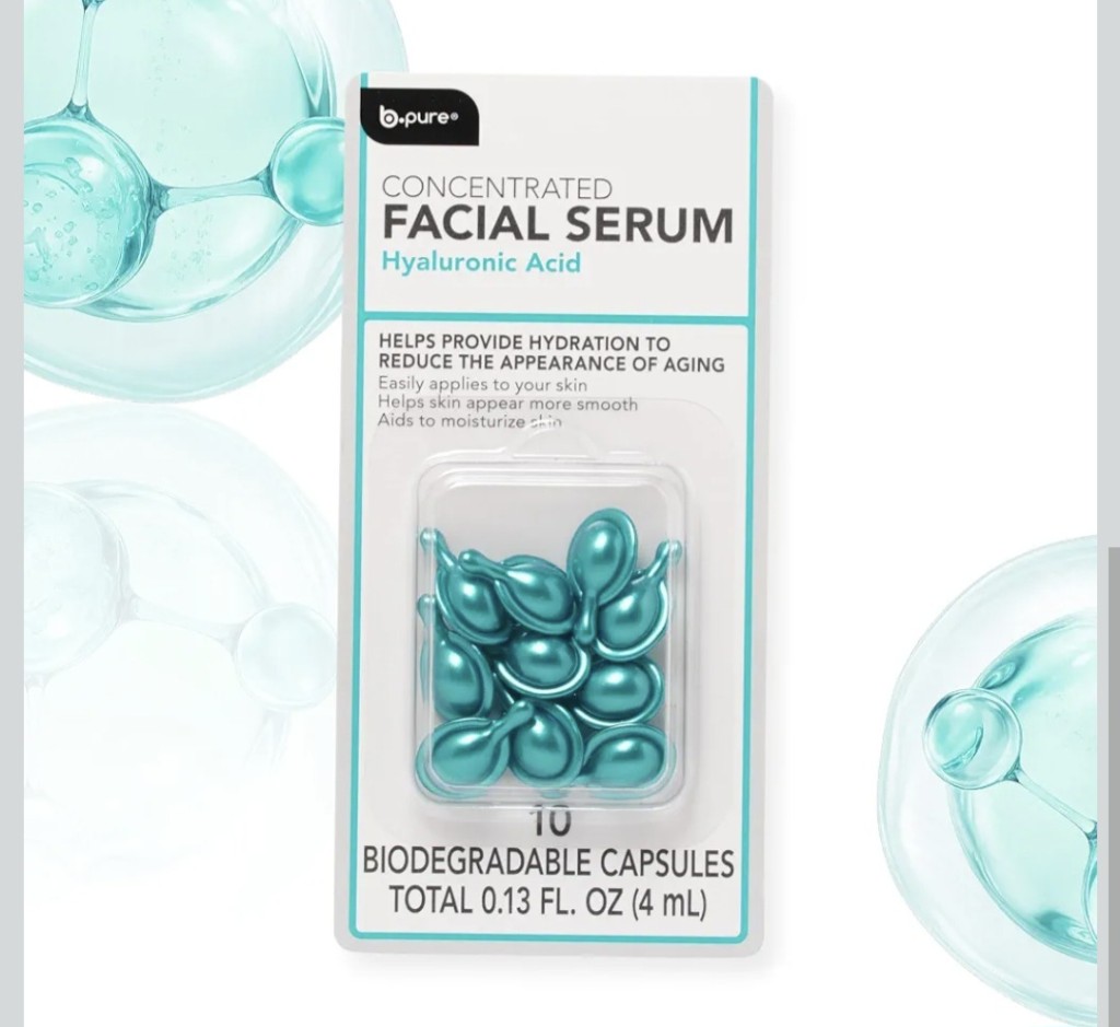 Facial Serum Capsulas Hyaluronic Acid
