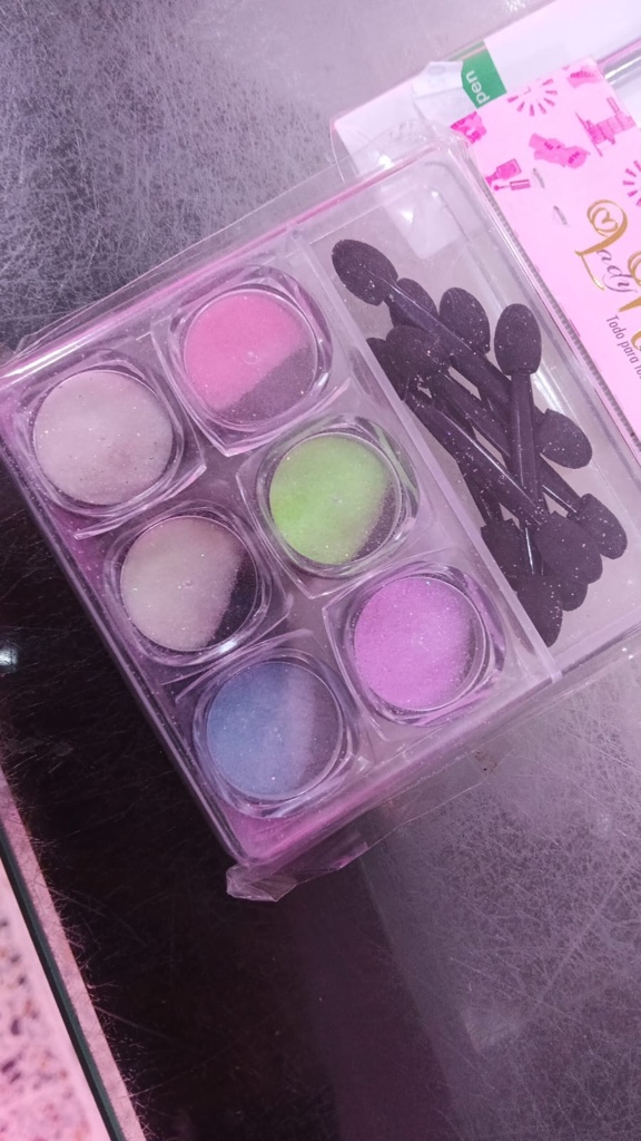 CAJA GLITTER NEON