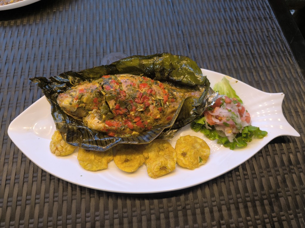 Tilapia Al Vapor