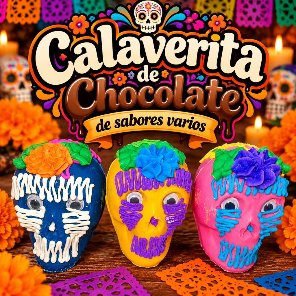 Calaverita de chocolate