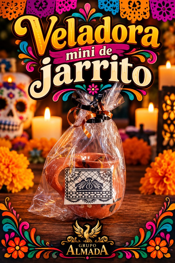 Veladora mini de jarrito