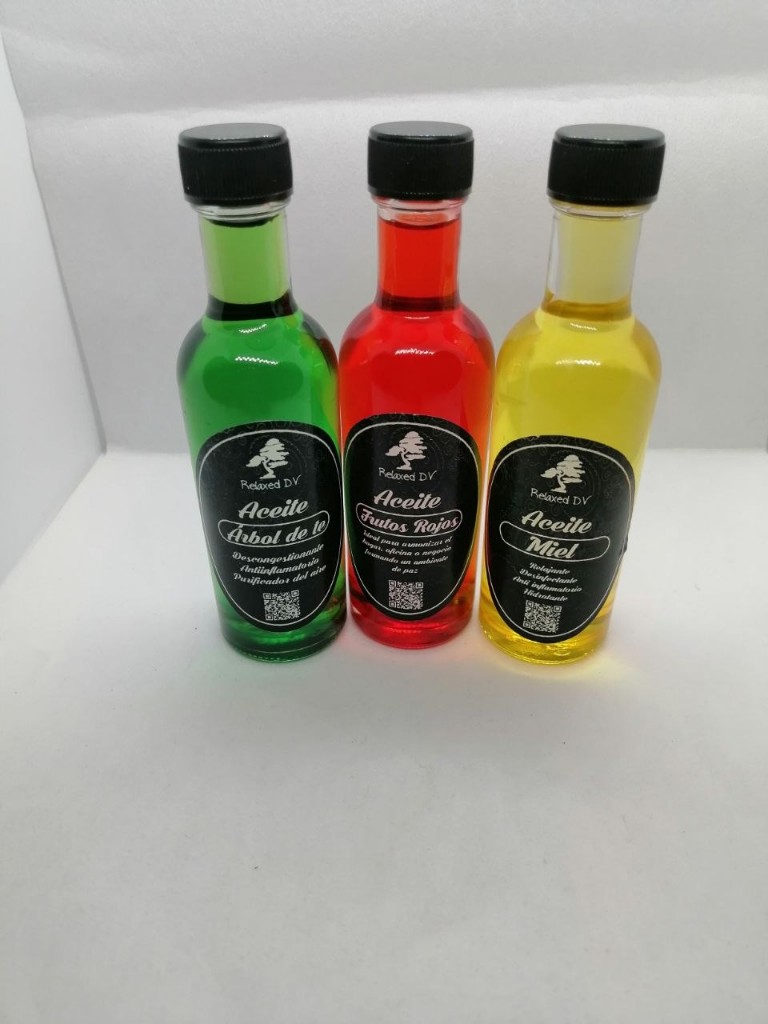 Aceite para aromaterapia