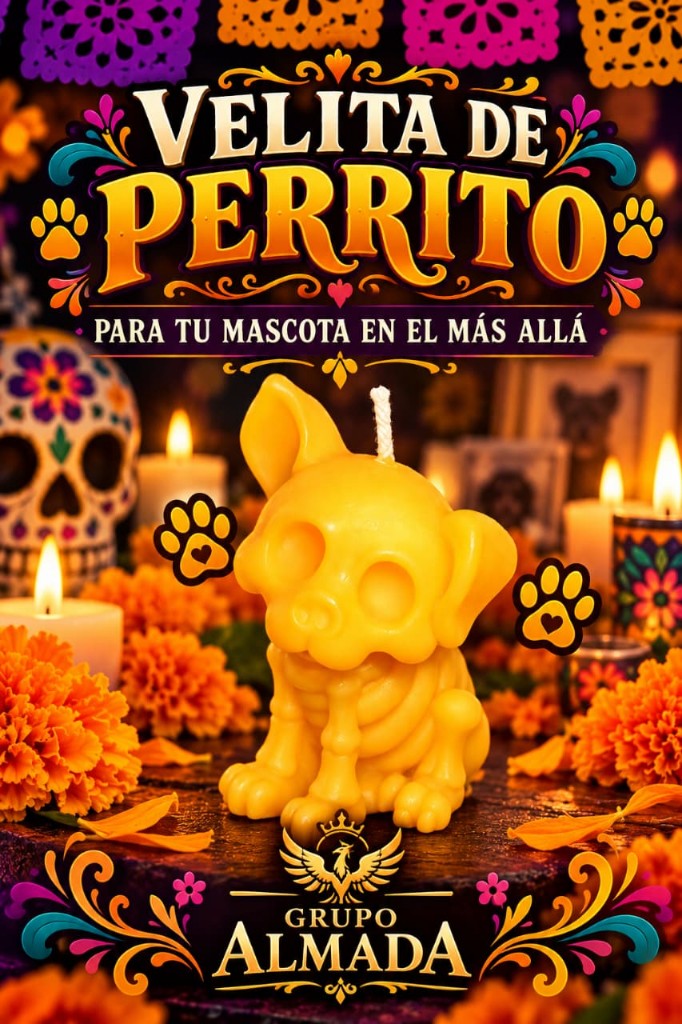Velita de Perrito amarilla