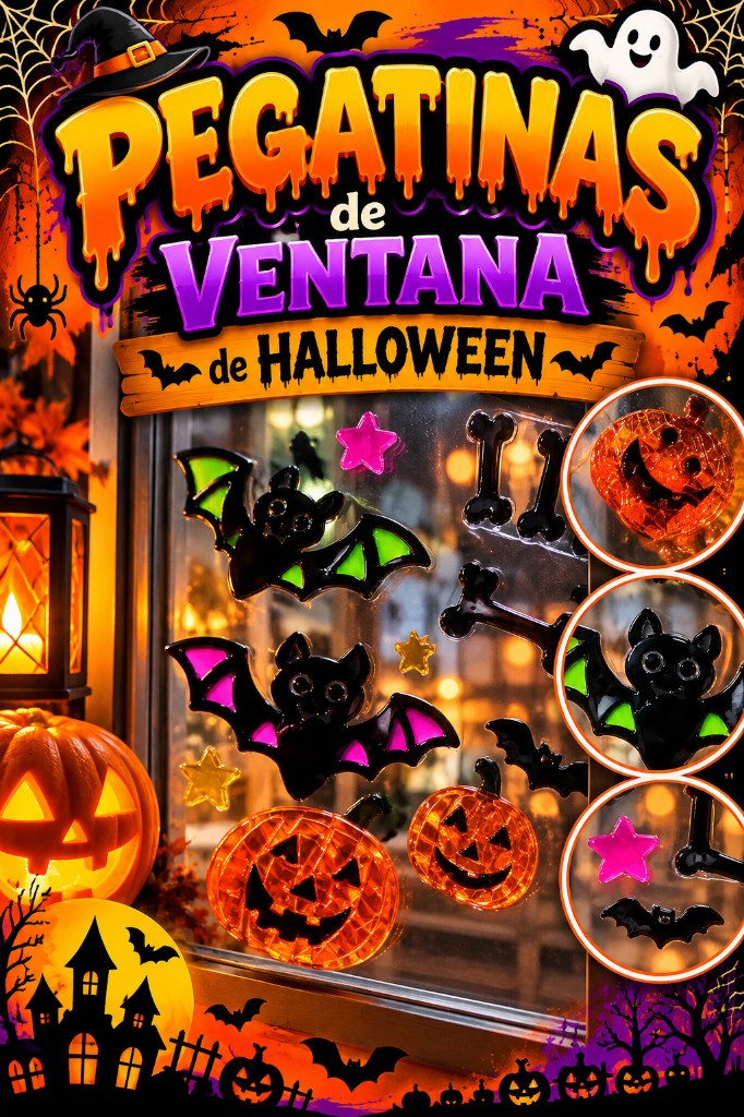 Pegatinas ventana Halloween