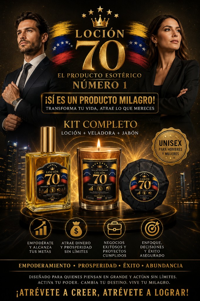 Locion 70 kit esoterico