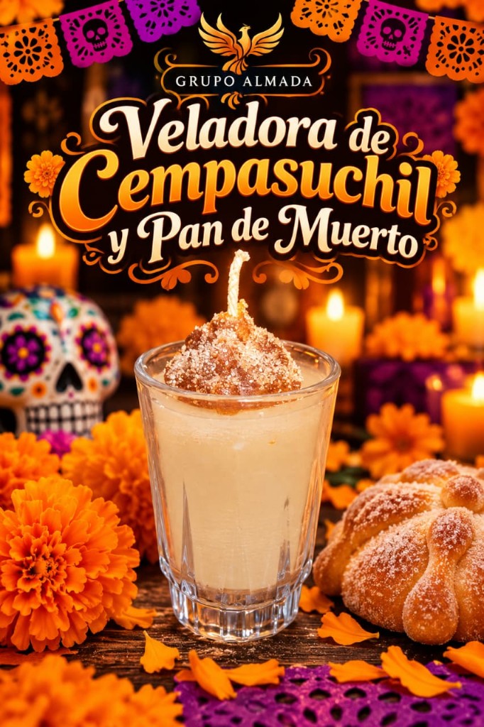 Veladora pan de muerto ga