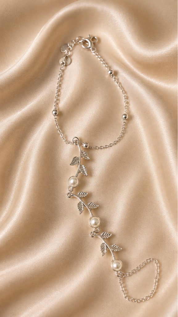 Pulsera anillo plata