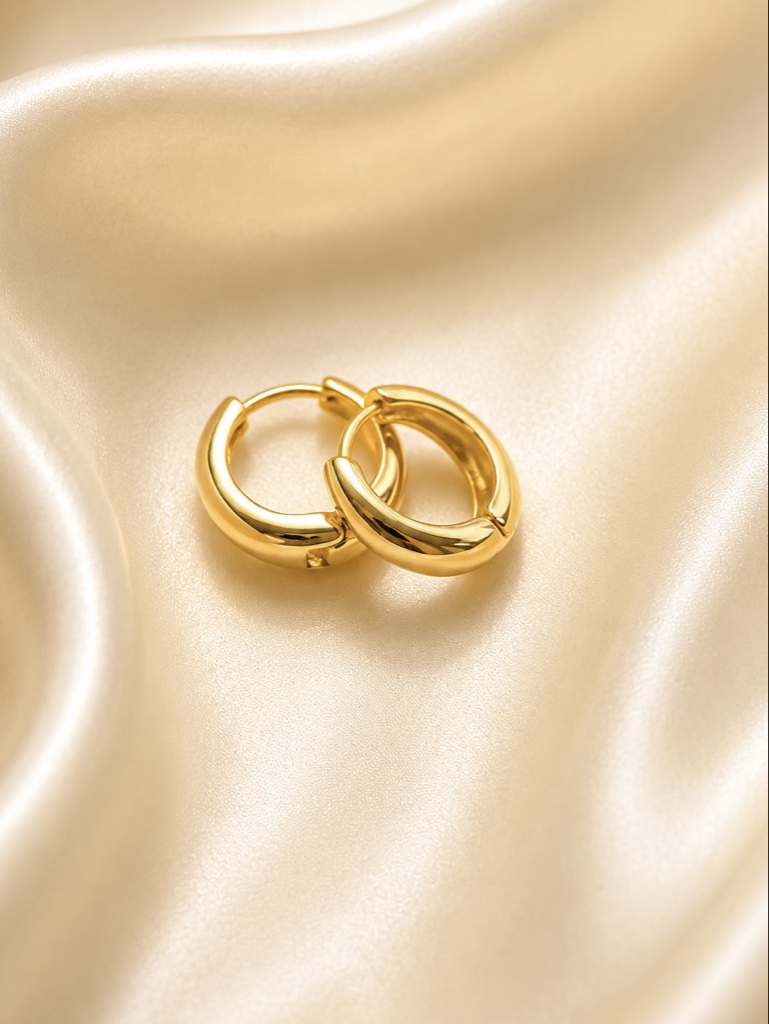 Aretes gorditos mini D