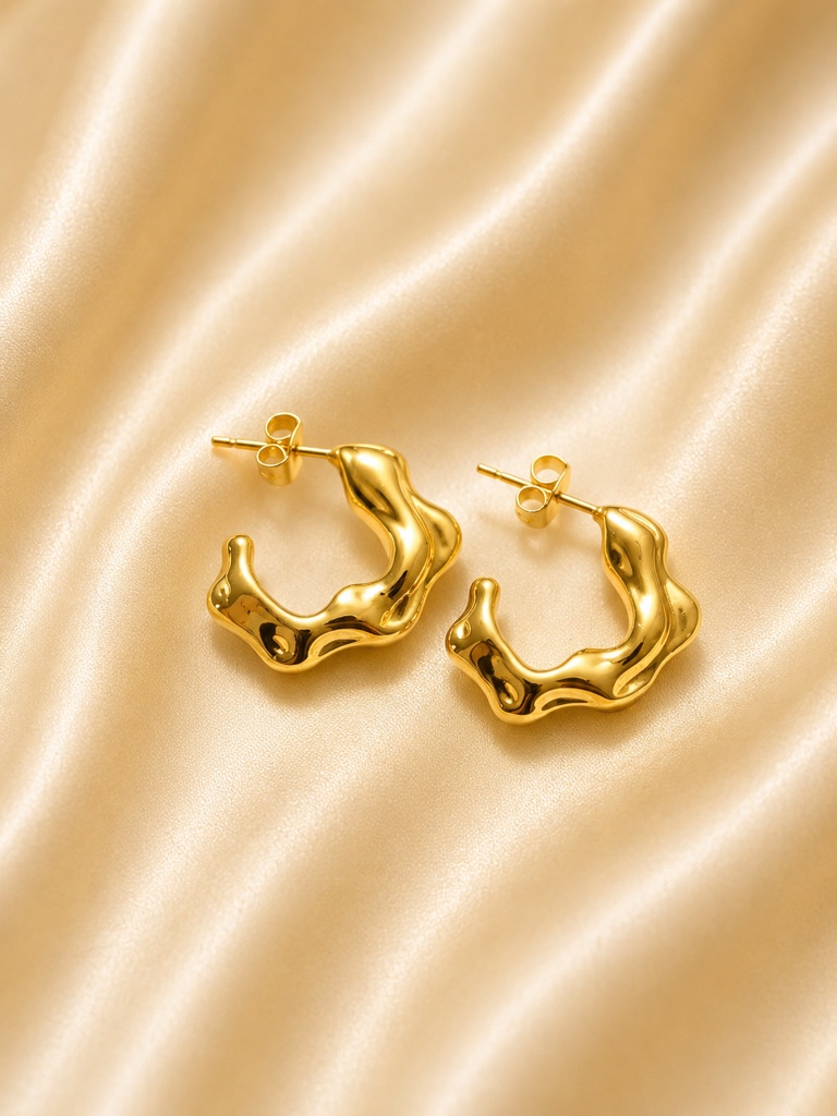 Aretes media rosca