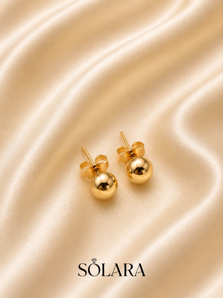 Aretes mini perla D
