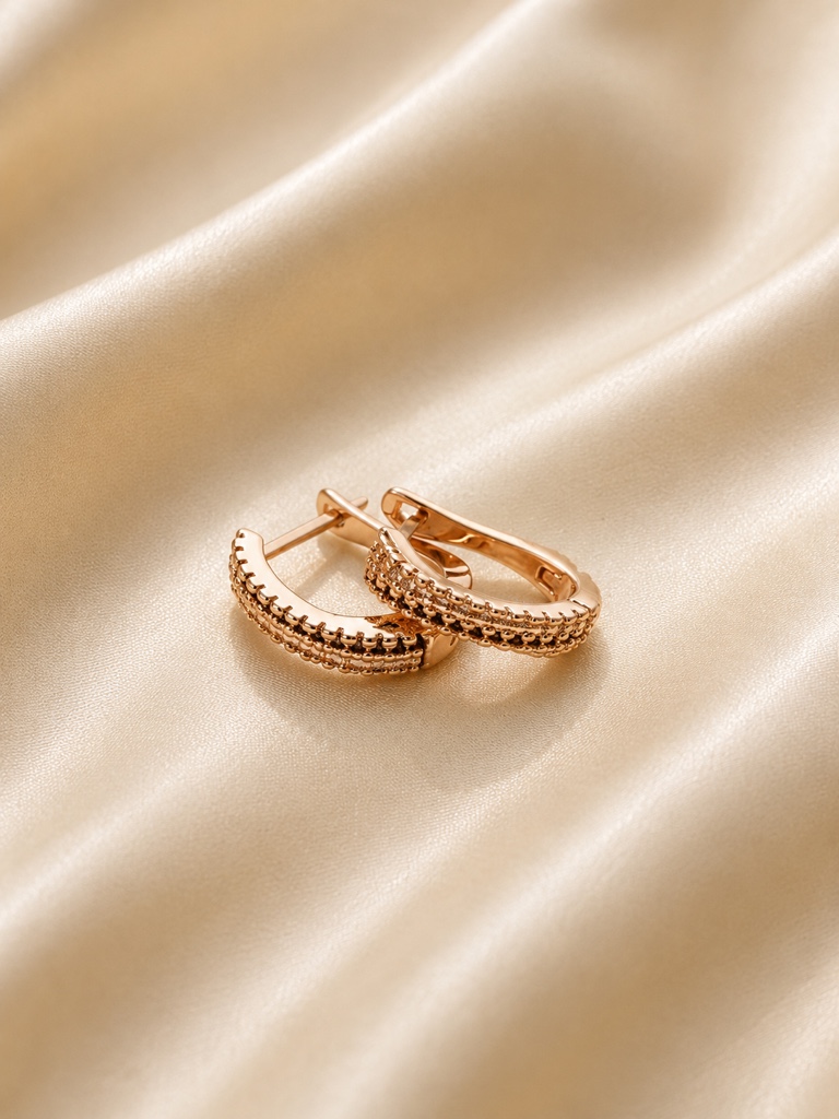 Aretes doraN prensar