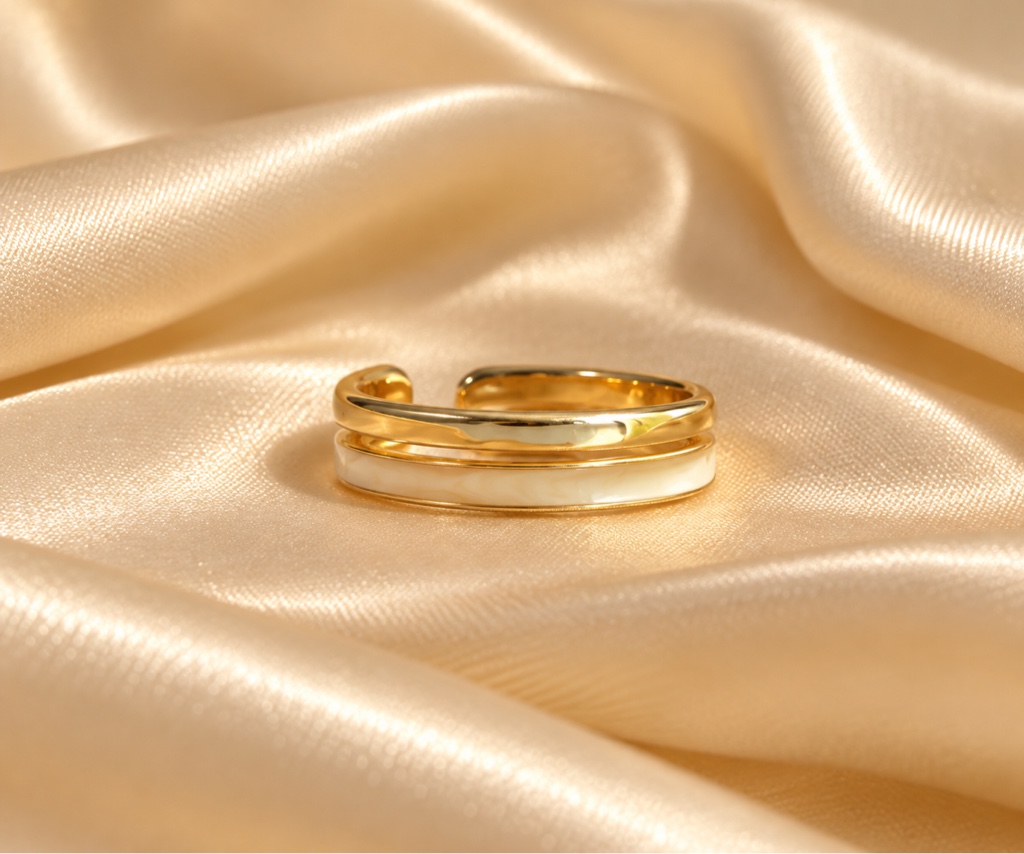 Anillo marmo doble