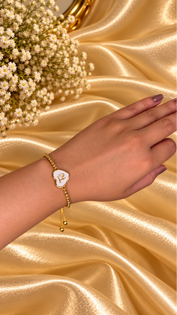 Pulsera de fe corazón