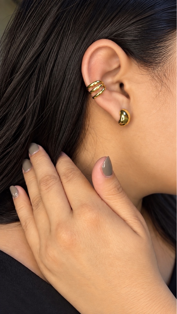 Ear cuff triple