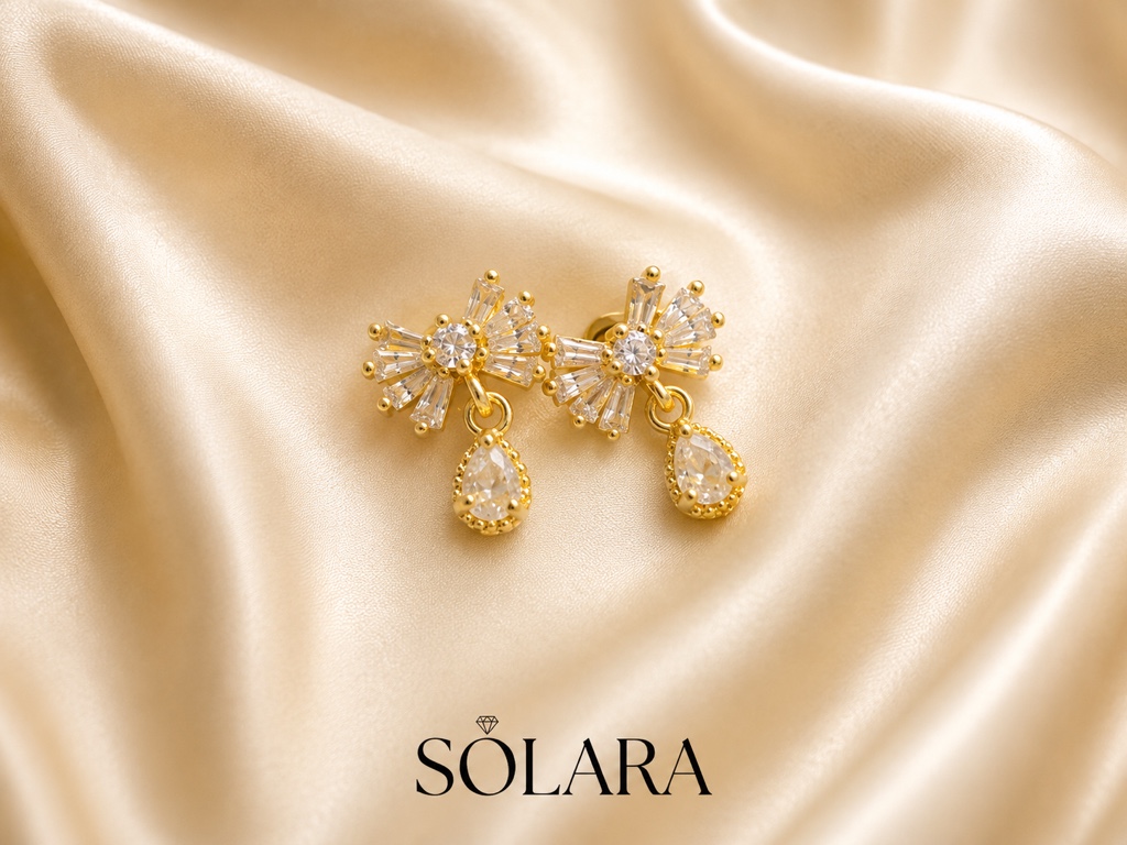 Aretes mini libélula
