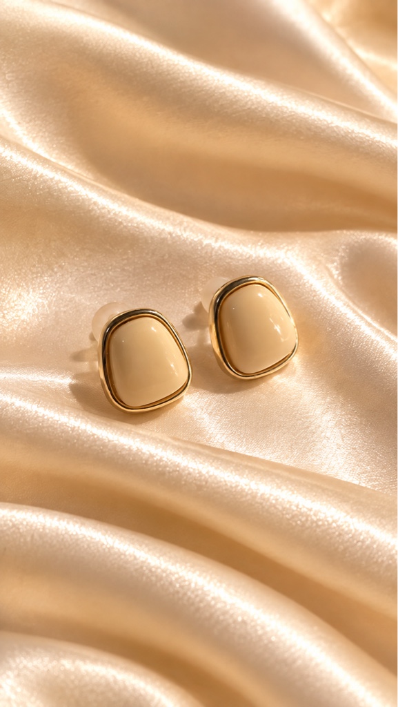 Arete ova beige