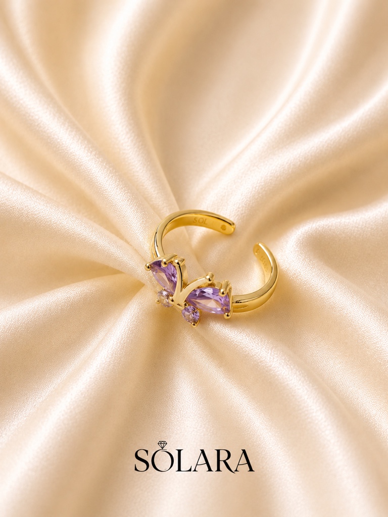 Anillo mariposa M
