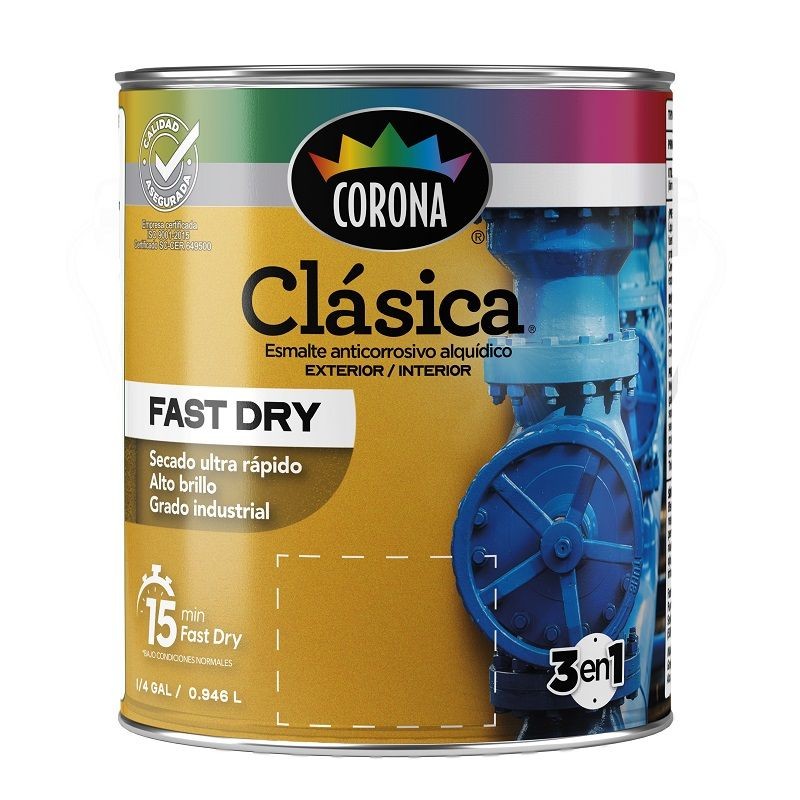 Anticorrosivo negro 1/4 corona