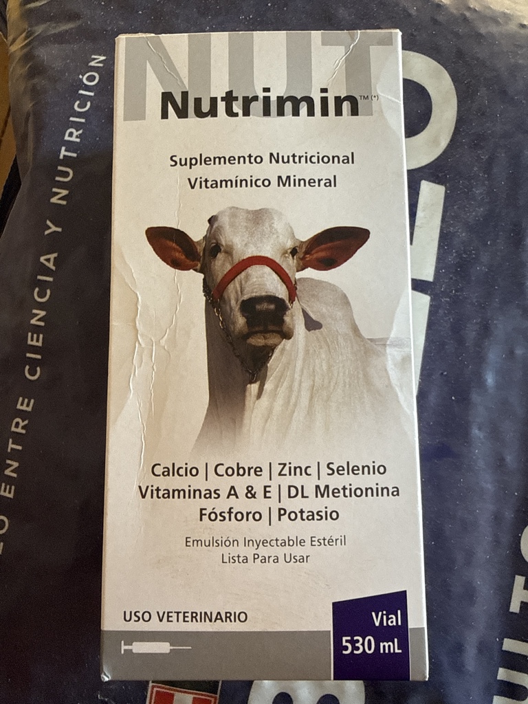 Nutrimin vial 530ml