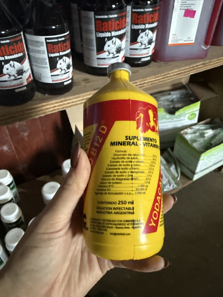 Yodac 250ml solucion inyectable