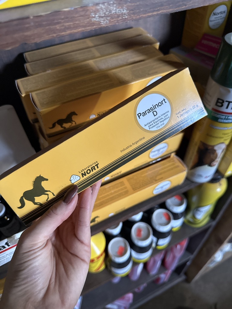 Nort Parasinort caja amarilla