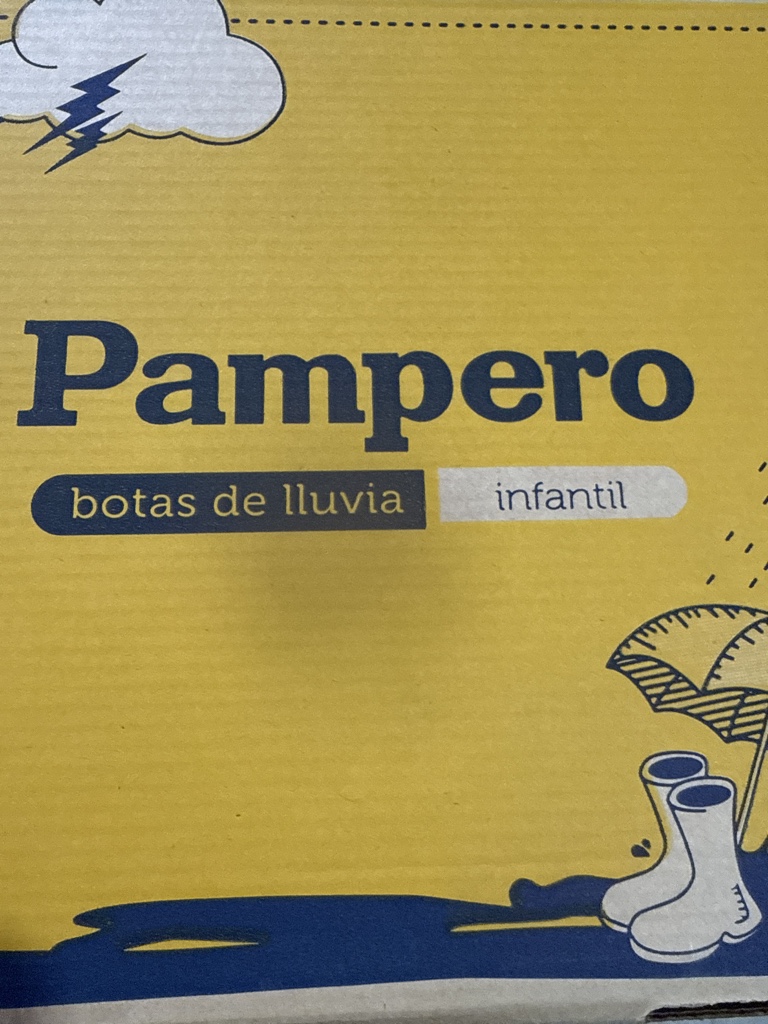 Pampero botas de lluvia infantil