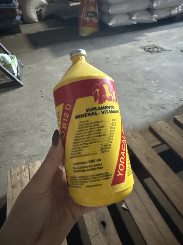 Yodacal B12D suplemento mineral 500 ml-vitaminico