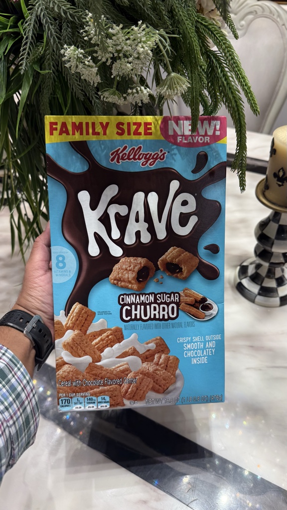 Krave Cinnamon Sugar Churro - Family Size