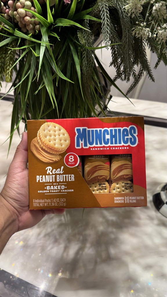Munchies Sandwiches Crackers - Peanut Butter