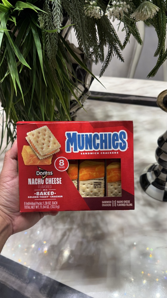 Munchies Sandwiches Crackers - Doritos Nacho Cheese