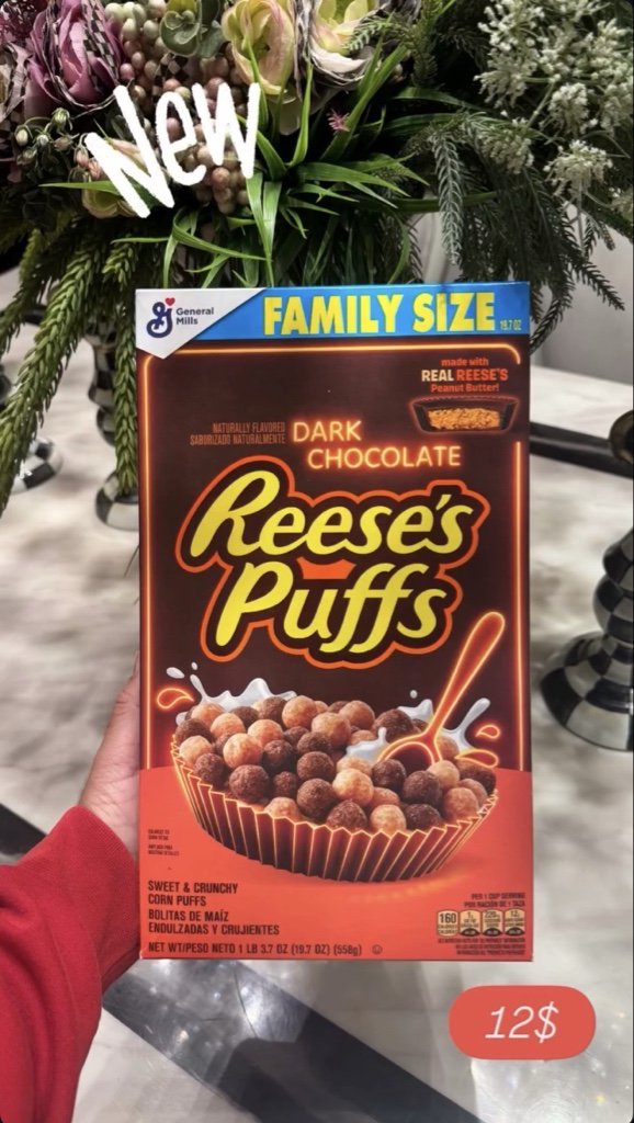 Reese's Puffs Dark Chocolate - Family Size