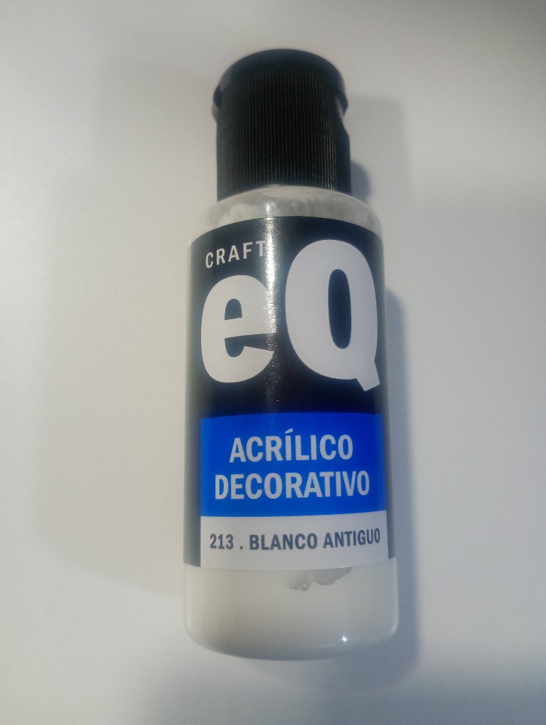 Acrílico Eq blanco antiguo