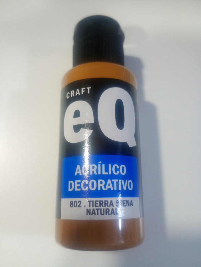 Acrílico Eq tierra siena natural
